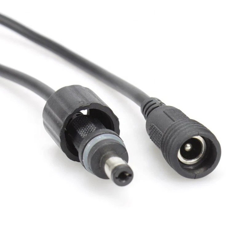 Waterproof DC5.5x2.1mm pigtail open Cable