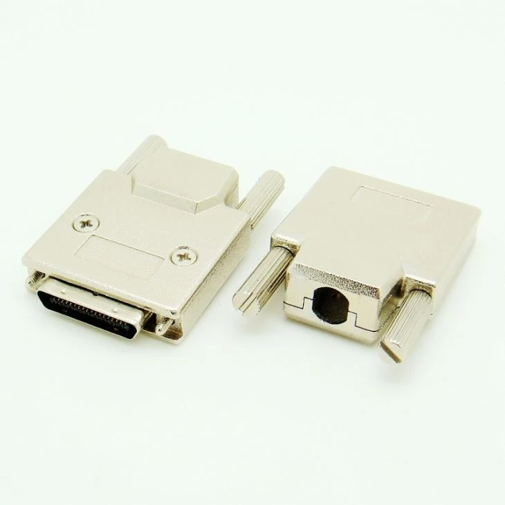 0.8mm VHDCI 36 pin male crimp Connector