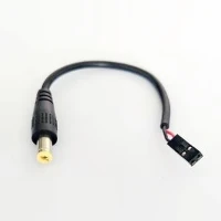 2.54mm 2 pin Dupont la 5.5x2.1mm Cablul de conectare DC