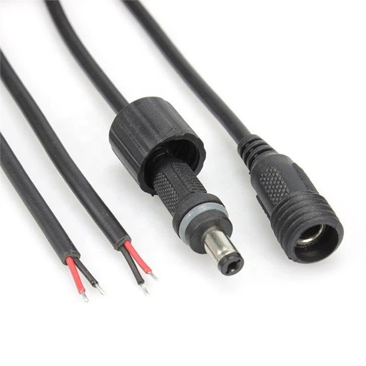 DC5.5x2.1mm LED Strip Waterproof Power Cable